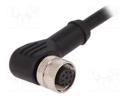 Connector: M12; plug; PIN: 8; female; A code-DeviceNet / CANopen BULGIN