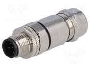 Connector: M12; plug; PIN: 5; male; A code-DeviceNet / CANopen BULGIN