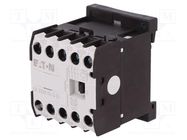 Contactor: 3-pole; NO x3; Auxiliary contacts: NO; 24VDC; 6.6A; 3kW EATON ELECTRIC