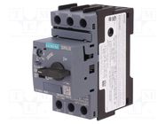 Motor breaker; 2.2kW; 220÷690VAC; for DIN rail mounting; 3RV2 SIEMENS