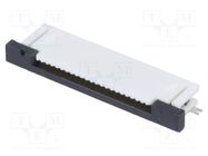 Connector: FFC/FPC; horizontal; PIN: 22; top contacts,ZIF; SMT MOLEX