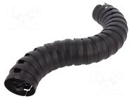 Cable chain; Triflex TRE.60; Bend.rad: 87mm; L: 1000mm; Øout: 65mm IGUS