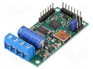 DC-motor driver; 21.77kHz; analog,RC,TTL,USB; 12A; Uin log: 3.3V POLOLU