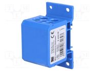 Splice terminal: distribution block; 2.5÷50mm2; ways: 1; blue PAWBOL