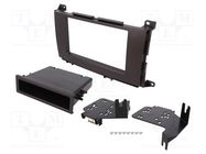 Radio frame; Toyota; 1 DIN,2 DIN; silver METRA