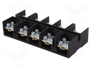 Terminal block; screw terminal; 35mm2; 125A; ways: 5; terminals: 10 PAWBOL