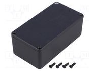 Enclosure: multipurpose; X: 60mm; Y: 112mm; Z: 42mm; 1590W; aluminium HAMMOND