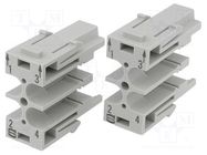 Connector: HAN; module; male; Han Modular SC; UL94V-0; Modules: 1 HARTING