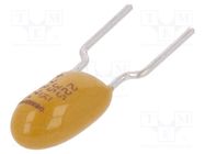 Capacitor: tantalum; 2.2uF; 35VDC; THT; ±10%; -55÷125°C; T356 KEMET