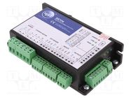 Stepper motor controller; for DIN rail mounting; 3A; 12÷36VDC 