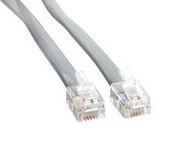 ETHERNET CABLE, RJ12 PLUG-PLUG, 2FT, GRY