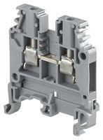 TERMINAL BLOCK, DIN RAIL, 2POS, 22-12AWG