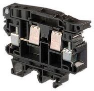 TERMINAL BLOCK, DIN RAIL, 4POS, 22-10AWG