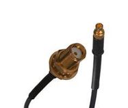 RF CORD, MMCX PLUG-SMA BHD JACK, 3.9"