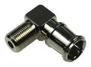 ADAPTER, COAXIAL, F JACK-PLUG, 75OHM