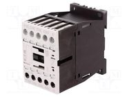 Contactor: 4-pole; NC x2 + NO x2; 24VDC; 4A; DILA-22; W: 45mm EATON ELECTRIC