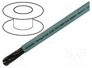 Wire; JZ-500; 8x0.5mm2; unshielded; 300V,500V; Cu; stranded; grey HELUKABEL