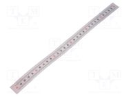 Ruler; figures vertically arranged,self-adhesive; W: 11mm ELESA+GANTER