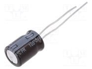 Capacitor: electrolytic; low ESR; THT; 100uF; 35VDC; Ø8x11.5mm PANASONIC