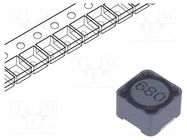 Inductor: wire; SMD; 68uH; 2.1A; 140mΩ; ±20%; 12x12x8mm; -40÷125°C Viking