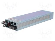 Power supply: switching; for building in,modular; 1608W; 24VDC 