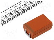 Capacitor: niobium; OxiCap; SMD; 100uF; 6.3VDC; D; 2917; ±20% KYOCERA AVX