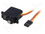 Motor: servo; 4.8÷6VDC; micro; analogue; 23x12.1x28.8mm; metal DFROBOT