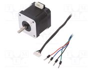 Motor: stepper; 3.4VDC; Shaft: D spring; max.343mNm; 1.7A; 6000h DFROBOT