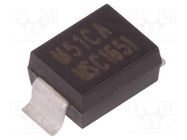 Diode: TVS; 600W; 56.7V; 7.3A; bidirectional; ±5%; DO215AA MICROCHIP (MICROSEMI)