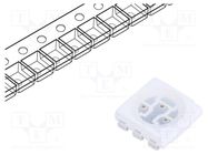 LED; SMD; 5050,PLCC6; red; 6lm; 810÷2225mcd; 5.4x5x1.5mm; 120°; 60mA FORYARD