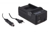 PATONA 4in1 Charger Panasonic DMW-BCC12 CGA-S005 S005E DMC-FC01, PATONA