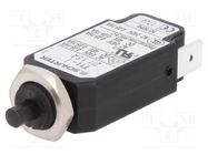 Circuit breaker; Urated: 240VAC; 48VDC; 1.5A; SPST; Poles: 1; screw 