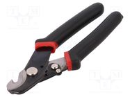 Pliers; cutting; opening lock,oval head; 168mm 