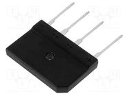 Bridge rectifier: single-phase; Urmax: 400V; If: 10A; Ifsm: 170A SIRECTIFIER