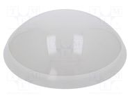 Lamp: lighting fixture; PANTERA; polycarbonate; E27; IP44; Ø: 305mm PAWBOL