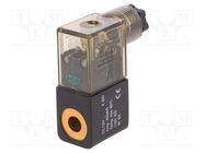 Coil for solenoid valve; IP65; 4.8W; 12VDC; A: 20.8mm; B: 29mm PNEUMAT