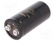 Capacitor: electrolytic; 680uF; 550VDC; Ø51x105mm; Pitch: 22.2mm KEMET