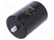 Capacitor: electrolytic; 3.3mF; 450VDC; Ø77x105mm; Pitch: 31.8mm KEMET