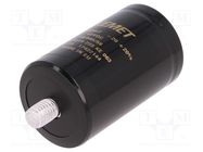 Capacitor: electrolytic; 22mF; 63VDC; Ø51x82mm; Pitch: 22.2mm; ±20% KEMET