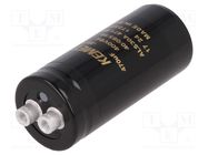 Capacitor: electrolytic; 470uF; 400VDC; Ø36x82mm; Pitch: 12.8mm KEMET