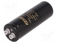 Capacitor: electrolytic; 1.5mF; 200VDC; Ø36x105mm; Pitch: 12.8mm KEMET