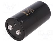 Capacitor: electrolytic; 4.7mF; 400VDC; Ø77x146mm; Pitch: 31.8mm KEMET