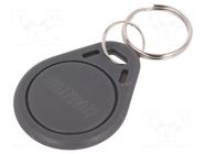 RFID pendant; plastic; grey; 125kHz; 8BROM SYSTEM 7 SECURITY