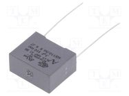 Capacitor: polypropylene; 0.1uF; THT; ±10%; 15mm; -40÷110°C; 800VDC KEMET