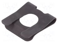 Circlip for shafts; spring steel; BN 13193; 10mm BOSSARD