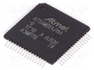 IC: ARM microcontroller; TQFP64; 1.71÷3.6VDC; ATSAMD5; in-tray MICROCHIP TECHNOLOGY