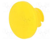 Rivet; Protection; yellow; for cable chain 