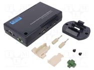 HUB; 10÷30VDC; for DIN rail mounting; Kit: USB cable; USB 2.0 x5 ADVANTECH