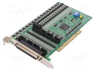 Isolated digital I/O card; D-Sub 37pin,female; 175x100mm ADVANTECH