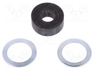 Gaskets set; 6.5÷12mm; Zwiebelring + 2 Druckringe f.Pg11 HARTING